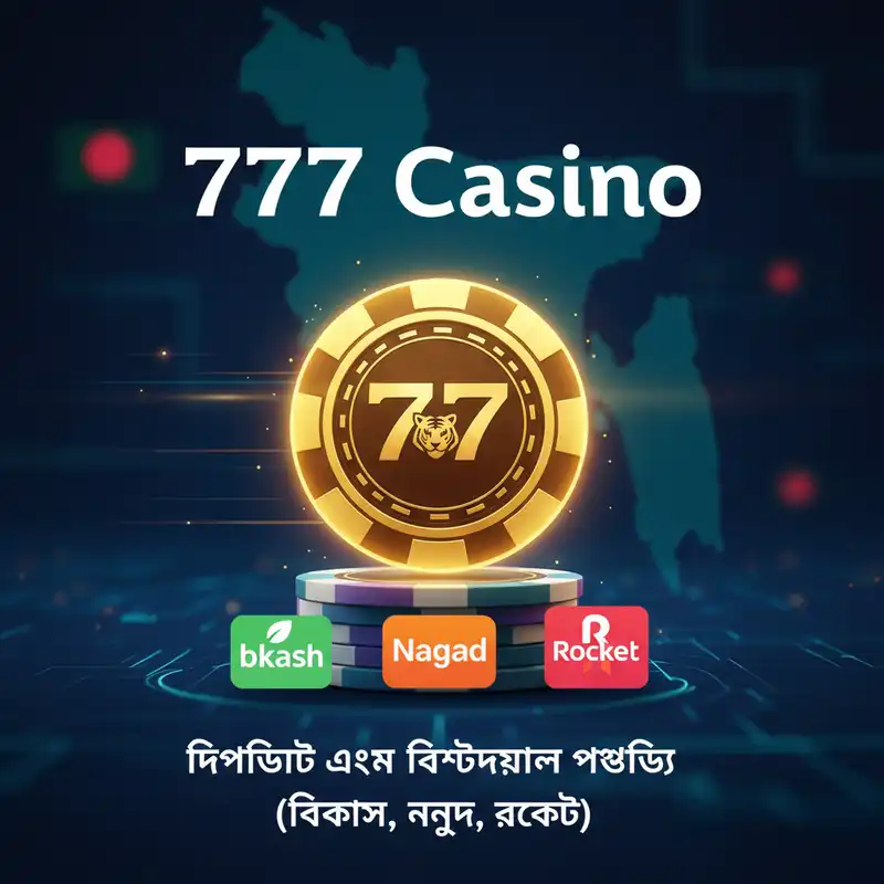 777 Casino পেমেন্ট পদ্ধতি বিকাশ এবং নগদ